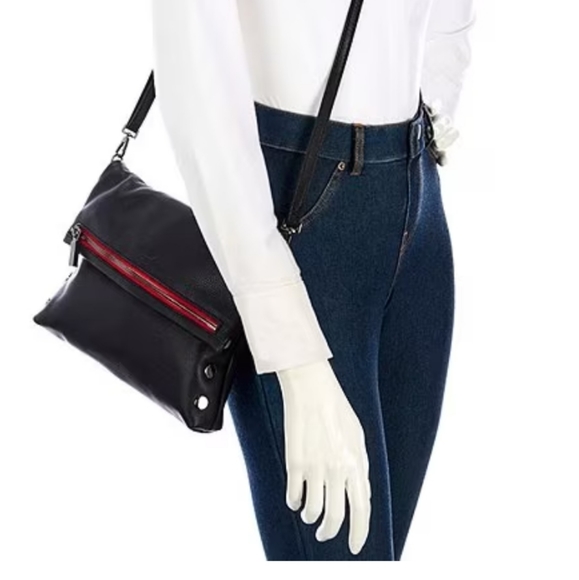 Hammitt VIP Fold-Over Medium Crossbody Bag. - Picture 3 of 11